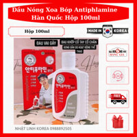 [Mẫu Mới Nhất] Dầu Nóng Xoa Bóp Antiphlamine Hàn Quốc, Hộp 100ml