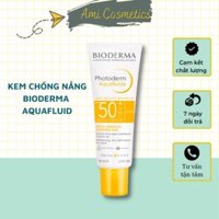 (MẪU MỚI NHẤT) Kem chống nắng Bioderma Photoderm MAX Aquafluide SPF 50+ 40ml - Ami Cosmetics
