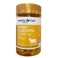 (Mẫu mới) - Nhau Thai Cừu Healthy Care 5000mg 100 Viên Của Úc