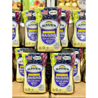 [mẫu mới ] Nho Khô Sunview Raisins - Mỹ/425g