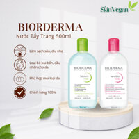 (Mẫu Mới) Nước Tẩy Trang Bioderma Dành Cho Da Dầu Mụn Và Da Nhạy Cảm 500ml