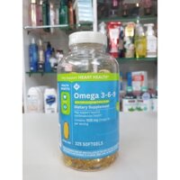[Mẫu mỡi] Omega 3 6 9 May Supports Heart Health Của Mỹ (325 viên)
