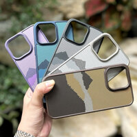 Mẫu mới Ốp lưng X&M nhám vân hoạ tiết Dream Hill cho iPhone 15 Pro max/14 Pro max/13 Pro max Sang trọng