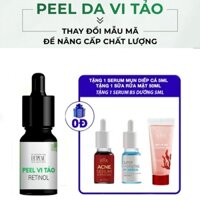 (Mẫu Mới) Peel Da Retinol Vi Tảo LePeau, Tặng Kèm Serum Mụn và Seru B5 Phục Hồi Sau Peel