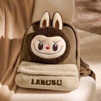 [MẪU MỚI POPMART] CHÍNH HÃNG POPMART 100% Balo Lông Cừu LABUBU Berber Fleece Backpack (Brown)