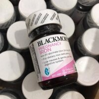 MẪU MỚI - Sắt Bầu Blackmores Úc - Sắt Blackmore Pregnancy Iron 30 Viên - thuytiencosmetics