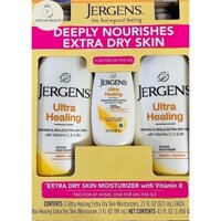 [MẪU MỚI] SET 3 CHAI SỮA DƯỠNG THỂ JERGENS ULTRA HEALING MỸ