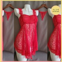 [Mẫu Mới - Siêu Đẹp] Váy ngủ quyến rũ cao cấp VAY352 - đầm ngủ ren hoa