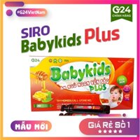 [Mẫu mới – Siro] BabyKids-Plus Ăn Ngủ Ngon Yến Sào - Chính Hãng G24Vietnam