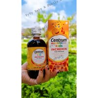 [MẪU MỚI] Siro Centrum Kids Incremin Iron Mixture, Úc (200ml) giúp ăn ngon miệng hấp thu tốt hơn cho trẻ biếng ăn