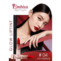 (Mẫu mới) Son Embisu Glow Lip Tint dưỡng môi, giữ ẩm số 4