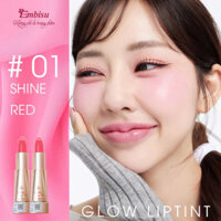(Mẫu mới) Son Embisu Glow Lip Tint dưỡng môi, giữ ẩm số 1