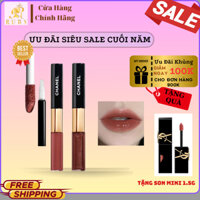 [Mẫu mới] Son Kem lì và bóng 2 đầu Cha.nel Le Rouge Duo Ultra Tenue, tiem son ruby