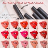 [màu mới] Son Lì Innisfree Real Fit Matte Lipstick 3.6g