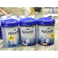 [Mẫu mới] Sữa Aptamil Anh hộp 800g đủ số 1,2,3 date 2023