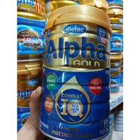 (Mẫu mới )Sữa bột Dielac Alpha Gold IQ 1 900g (cho trẻ từ 0 - 6 tháng tuổi)