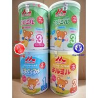 [MẪU MỚI] Sữa Bột Morinaga Nhập Khẩu Số 1, 2, 3 Lon 850G