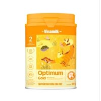 (Mẫu mới) Sữa bột Vinamilk Optimum Gold 2 - Hộp thiếc 800g