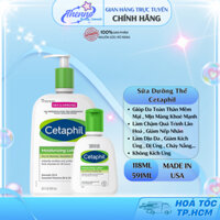 (Mẫu Mới) Sữa Dưỡng Thể Cetaphil Moisturizing Lotion Face & Body 118ml - 591ml Mỹ Free Mọi Loại Da