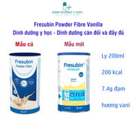 [Mẫu mới] Sữa Fresubin Powder Fibre Vanilla hãng Kabi Đức hộp 500g