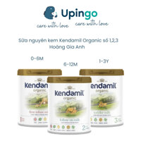 [MẪU MỚI] Sữa Kendamil Organic số 1,2,3 (800g) Anh Quốc