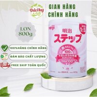 [MẪU MỚI] Sữa Meiji Nội Địa Nhật 1-3 Tuổi Lon 800g (Không có muỗng bên trong)