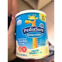 Mẫu mới- Sữa Pediasure Shake Mix Vanilla 400gr