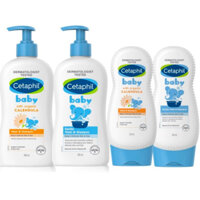 [Mẫu mới] Sữa tắm gội cho bé Cetaphil Baby Gentle Wash & Shampoo 230ml, 400ml