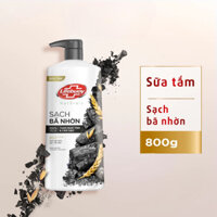 [Mẫu Mới] Sữa Tắm Lifebuoy Detox Và Sạch Sâu Sáng Da Mờ Thâm 100% Từ Thiên Nhiên-Chai Đại 800g