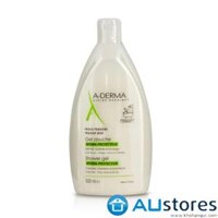 [MẪU MỚI] Sữa tắm trị mụn lưng, viêm lỗ chân lông ADERMA 500ml - Pháp