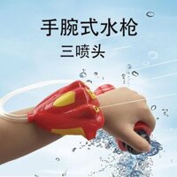 Mẫu mới súng nước gắn tay, súng nước nhỏ, đồ chơi King Spider-Man, phiên bản gà ăn tối cho trẻ em, súng nước nổi tiếng trên internet 2025.3.24