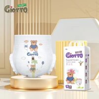 mẫu mới  Tã Bỉm quần GIOTTO phom to bịch 50 miếng /Dán Babies Organic S66 M56 L46