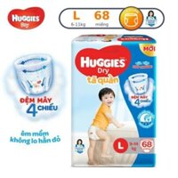 [mẫu mới] Tã quần Huggies M74/L68/XL62/XXL56 đệm mây