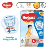 [mẫu mới] Tã quần Huggies M74/L68/XL62/XXL56 đệm mây