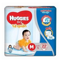 [MẪU MỚI] Tã Quần Huggies M22/L20/XL18/XXL16 Hàng chính hãngI-Tã dành cho bé 6-25kg