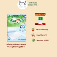(Mẫu mới) Tấm lót Sunmate 10 miếng/20 miếng size 45x70cm