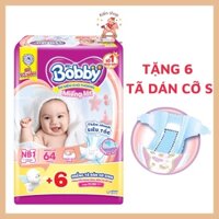 [MẪU MỚI TẶNG 6 MIẾNG] Miếng Lót Bobby Newborn 1 (64 miếng) dùng cho bé sơ sinh tiết kiệm chi phí cho mẹ Kiến Baby Store