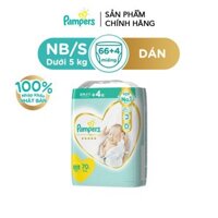 [Mẫu mới tặng miếng] Tã Dán Pampers Nội Địa Nhật Bản Phiên Bản 2020 NB70/S64/M52/L42