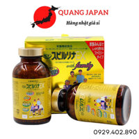 [Mẫu Mới] Tảo Vàng Cao Cấp Spirulina EX, tảo xoắn dinh dưỡng 2000 viên Nhật Bản