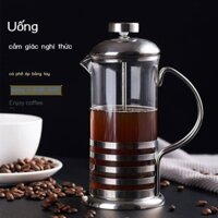 [Mẫu mới] Tay Ủ Cà Phê Báo Chí Pháp Nhà Máy Pha Trà Pha Cốc Lọc Espresso Cốc Máy Xay Bộ Cốc Thủy Ti