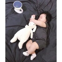 [Mẫu mới] Thú bông Cừu bông trắng 40cm cho bé siêu mềm mịn