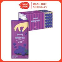 [MẪU MỚI] Thùng 12 Hộp Nước Ép Nho Tía Vfresh Vinamilk Nguyên Chất 100% 1L