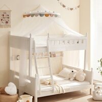 [Mẫu mới] Trẻ em giường tầng màn chống muỗi 2 tầng học sinh giường cao thấp hình thang nhà lắp đặt