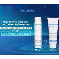(MẪU MỚI) Ủ khóa trắng Detox BlanC 300ml + Tặng 1 hộp trắng răng Baking Soda 50g