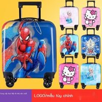 [Mẫu mới] Vali hoạt hình trẻ em, vali kéo, vali đi học cho trẻ em, vali 18 inch, vali xe đẩy trẻ em