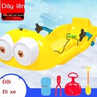 [Mẫu mới] Ván trượt dày dành cho trẻ em và người lớn, ván trượt cỏ, ván trượt cát, ván trượt cỏ sa