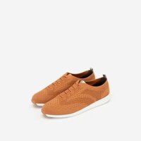 [Mẫu mới] Vascara Giày Sneaker Vải Đan Sợi Knit - Màu Hồng Đậm