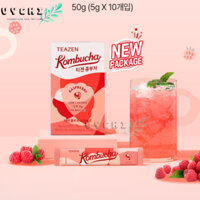 [MẪU MỚI VỀ] Trà KombuchaTeazen Mâm Xôi Nhập Khẩu Hàn Quốc Đẹp Da, Cân Bằng Vóc Dáng( 2025)