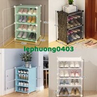 [MẪU MỚI VỀ] TỦ GIÀY NHỰA LẮP GHÉP ĐA NĂNG 4 NGĂN