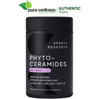 |Mẫu mới| Viên Sports Research Phytoceramides Skin Hydration with Lipowheat 350mg 30 viên